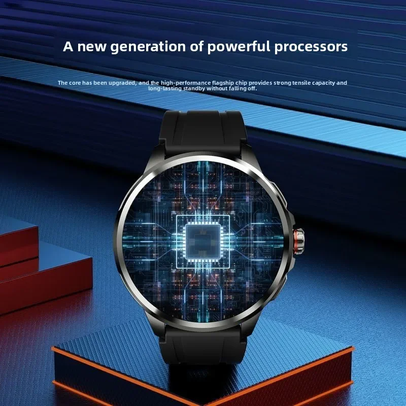 

Часы для смартфона Able Сотовая версия новой верхней части H99 с большим экраном и картой 5G Bluetooth Двухрежимный универсальный