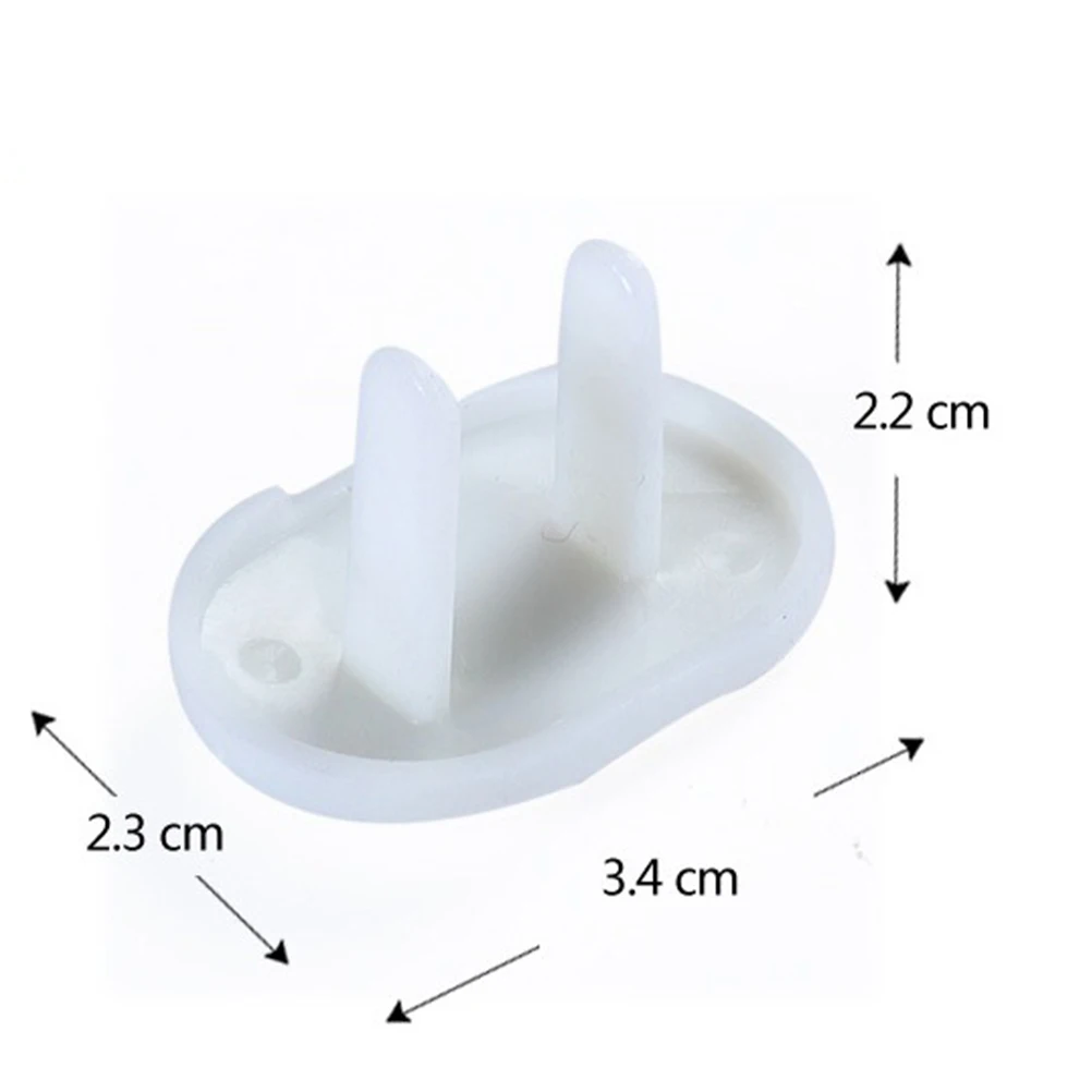 

50pcs Safety Socket Cover Electric Outlet Protectors Child Proof Plug Covers for Home Baby Protection Anti Shock Plugs
