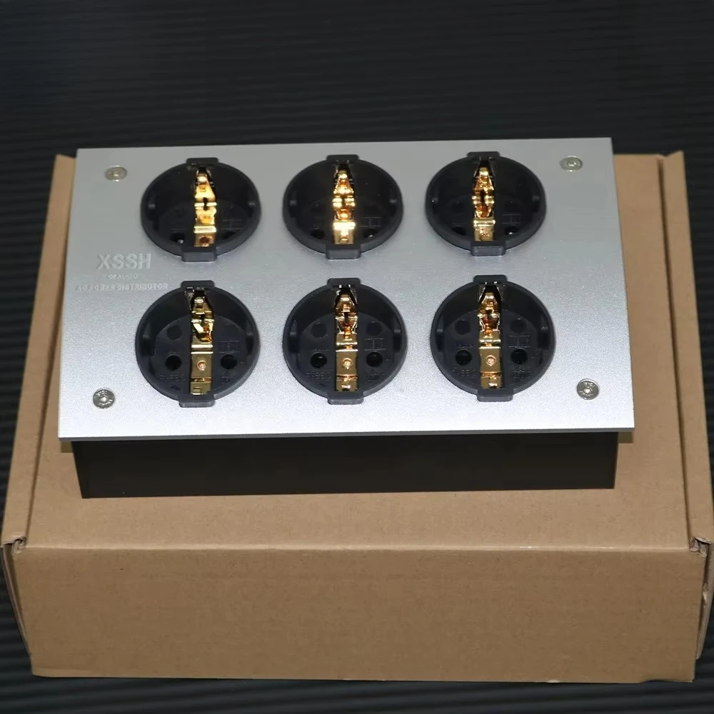 European AC power distributor 125v-250v 50/60Hz 16A IEC inlet electrical plug socket