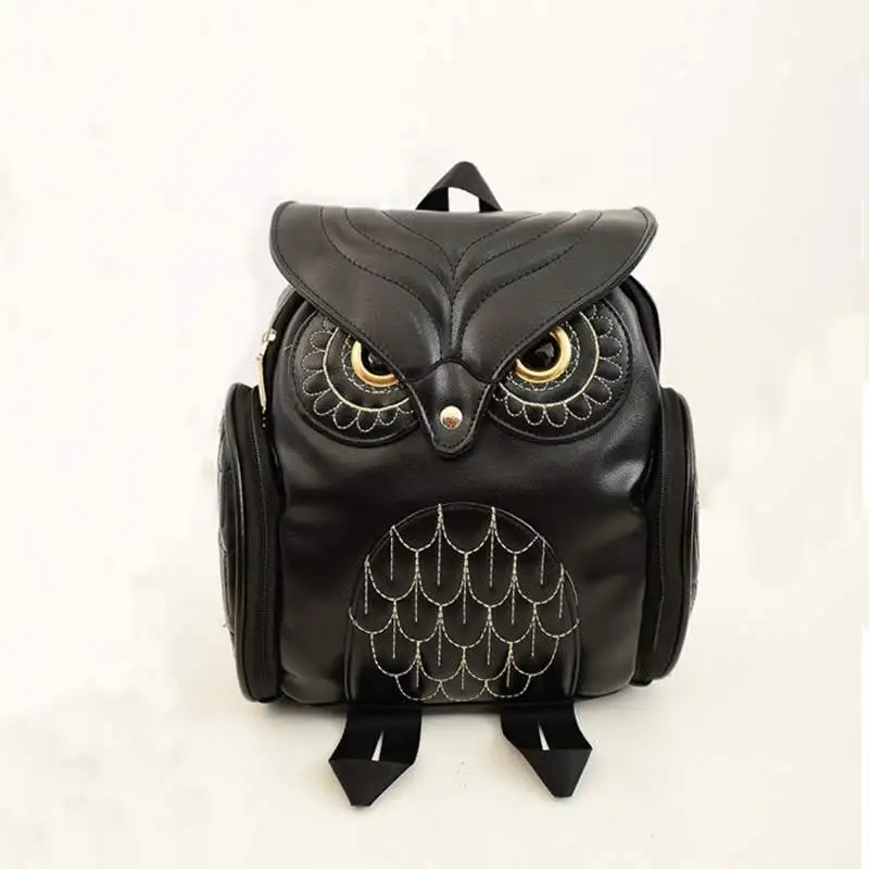 

Owl Dual Shoulder Bag Women's New Personality Small Backpack Korean Trendy Bag Student Book Bag Women Home
