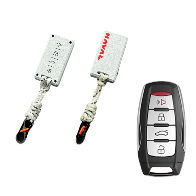 For GWM HAVAL H6 H5 H9 Raptor Dargo Plus Xiaolong MAX Lightweight Car Key Fob Replacement Shell Case Cover