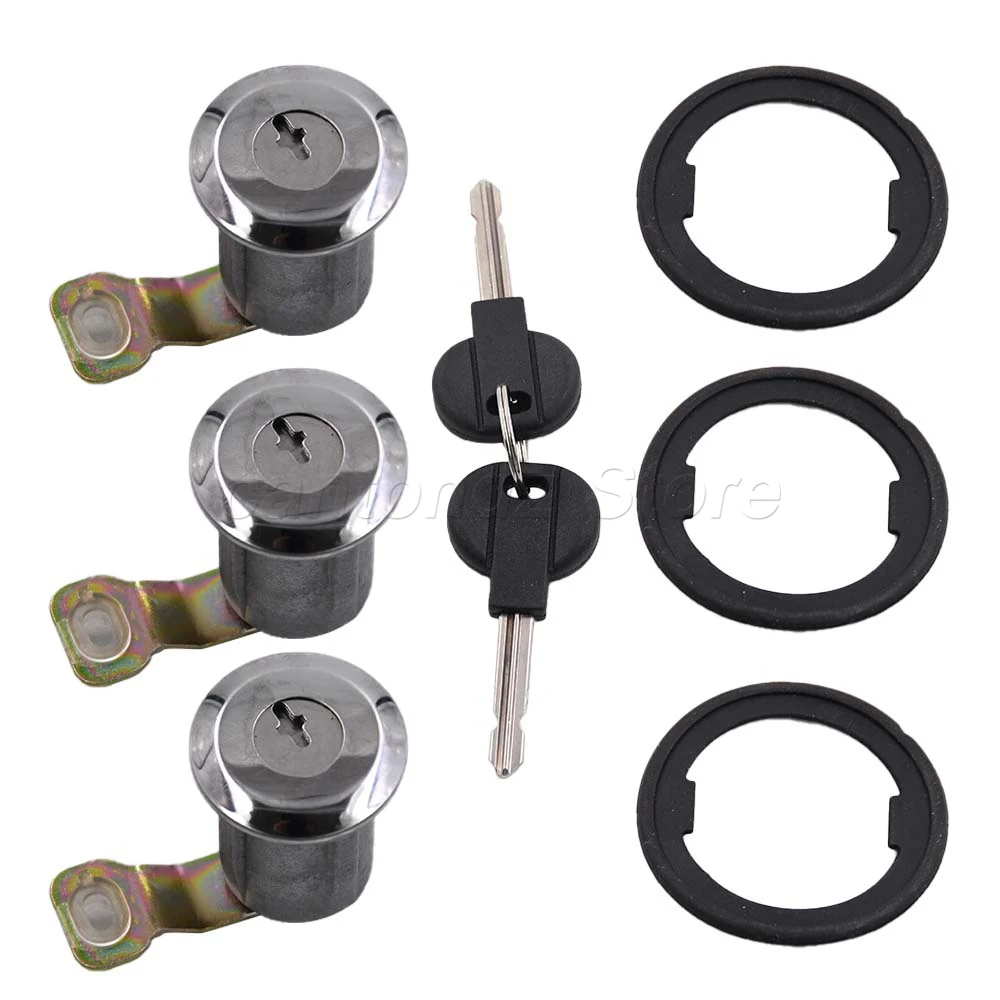 اسطوانة قفل الباب الأيسر والأيمن مع مفتاحين لاستبدال سيتروين بيرلينجو كسارا بيكاسو بيجو بارتنر 9170G3 252522