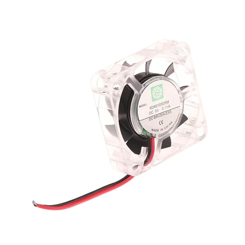 Ventole senza spazzole 40x40x10MM 4010 DC 5V 0.11A con luce LED blu per dissipatore di calore radiatore di raffreddamento per parti della stampante 3d ventola