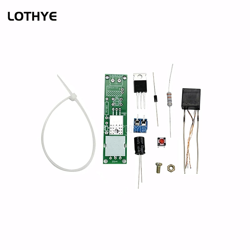 High Voltage Igniter DIY electronic Kit Arc Ignition Parts DIY Kit Arc Generator Arc Cigarette Igniter Module PCB Board DC 3V-5V