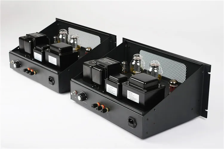 Ein Paar 25W*2 Raphaelite MAS600 Split 300B Push-Pull Galle Post-Stage-HIFI-Verstärker 5AR4*2, 6SN7*4, 300B*4