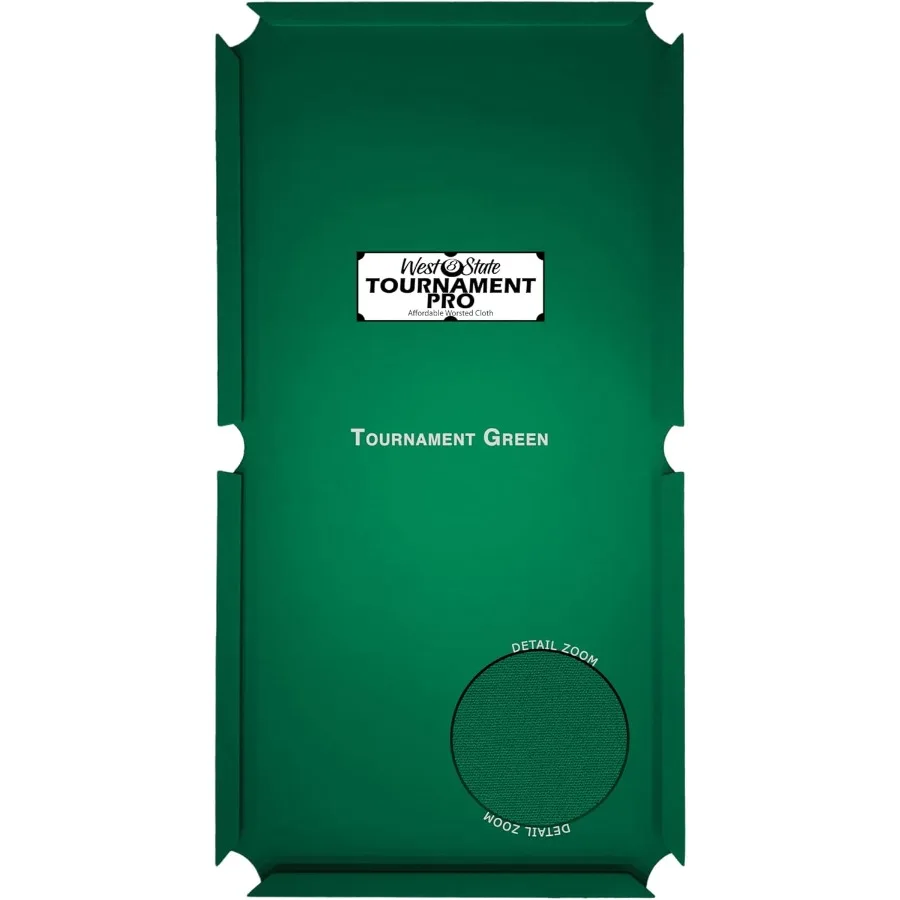 

Комплект для замены фетра для камвольного бильярдного стола Tournament Pro на 25 унций для столов — несколько цветов