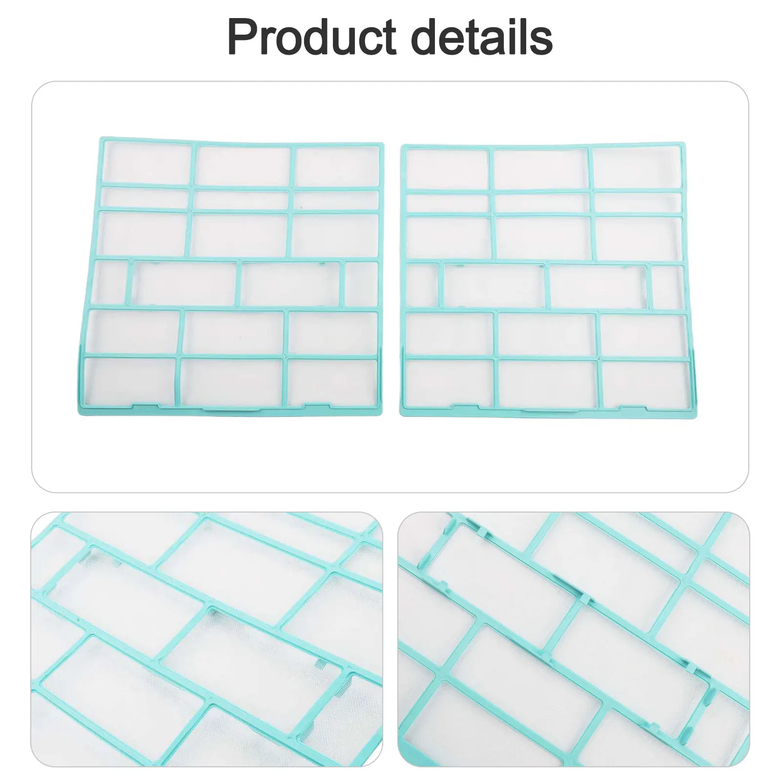 Indoor Unit Accessories Dust Screen Indoor Use Home Appliance Maintenance Dustproof Design Easy Installation Multiple Styles