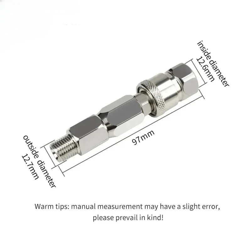 1/4-Inch High Pressure Painting Supplies Airless Spray Whip Hose Airbrush Gun Airless Spray Fast-inserting Swivel Joint