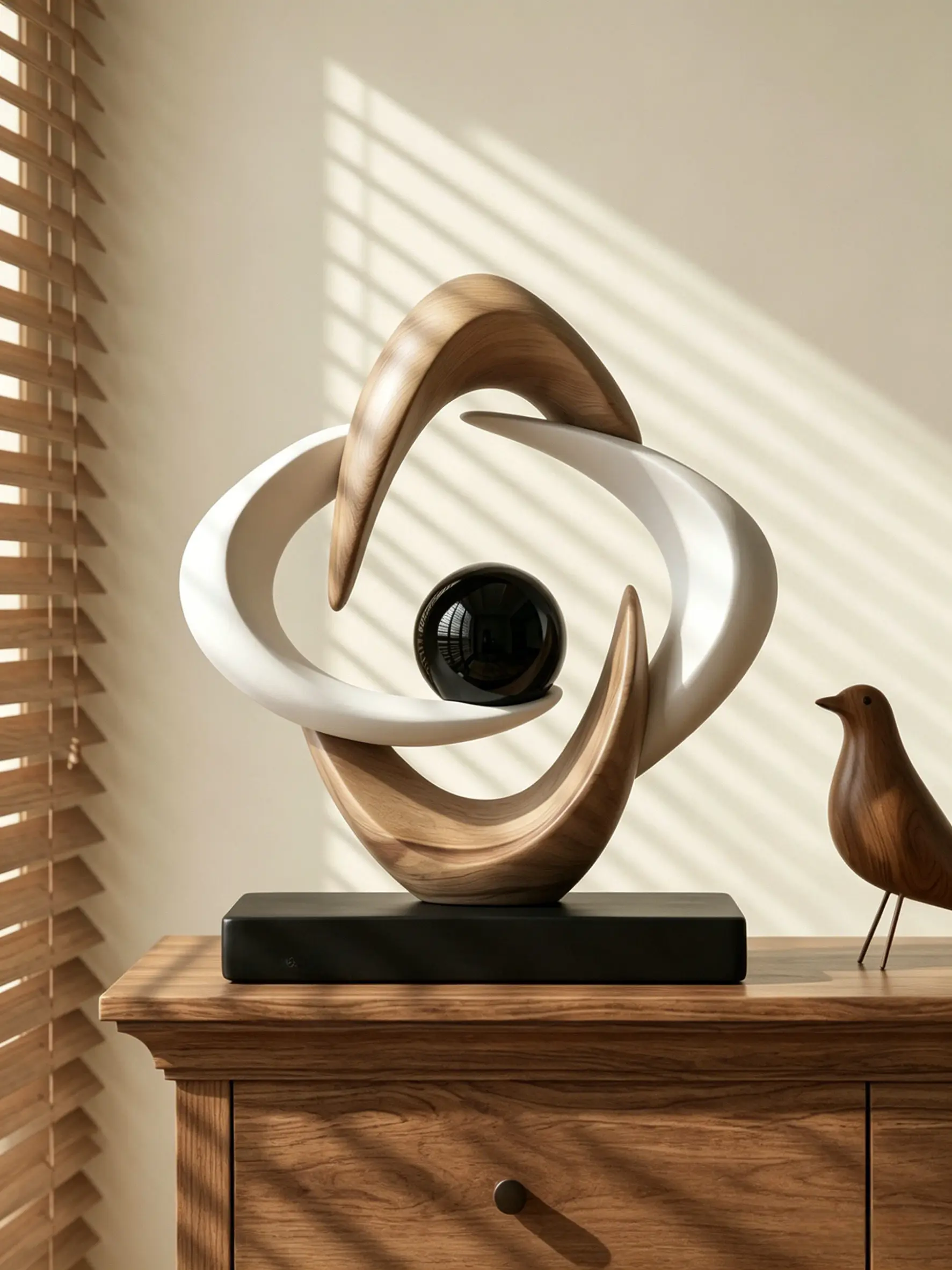 Vintage Fortune Decor Statue 3