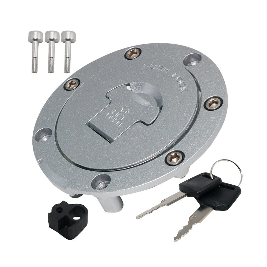 Motorcycle Fuel Gas Tank Cap Cover Lock Set For Honda CBR1000RR CBR1000S CBR1100XX CB-1 CB400F CB400 CB400SF VTEC CB600F  HORNET