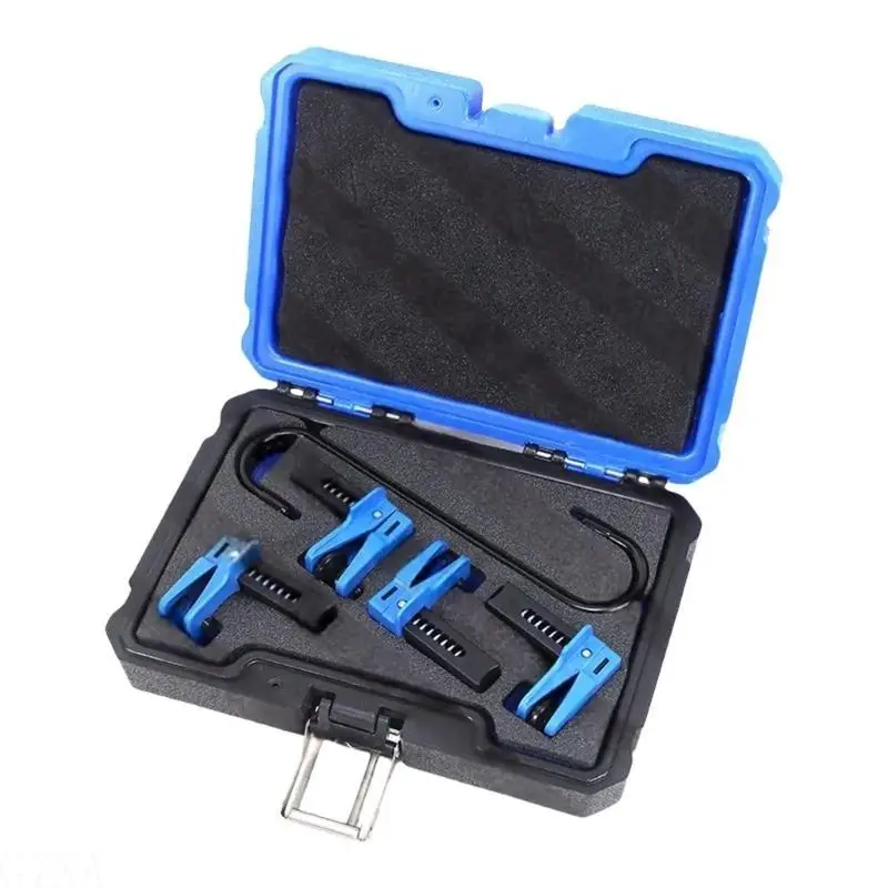

G7NA 6 Piece Automotive Brake Line Clamp Set Corrosion Resistant Material Suitable for Easy Installation and Long Lasting Use