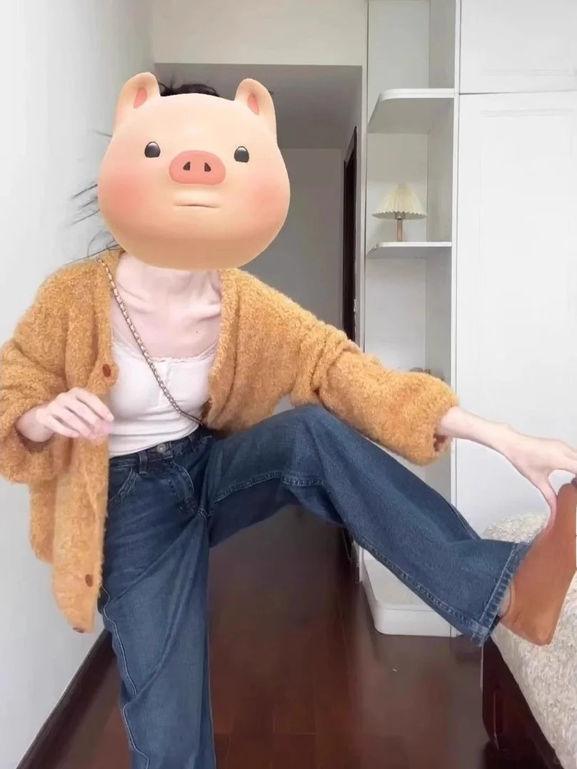 

Women's Casual Knitted Sweater Coat Soft Loose Slimming Yellow Outerwear Spring Autumn Comfortable Lazy Sle Long Sve