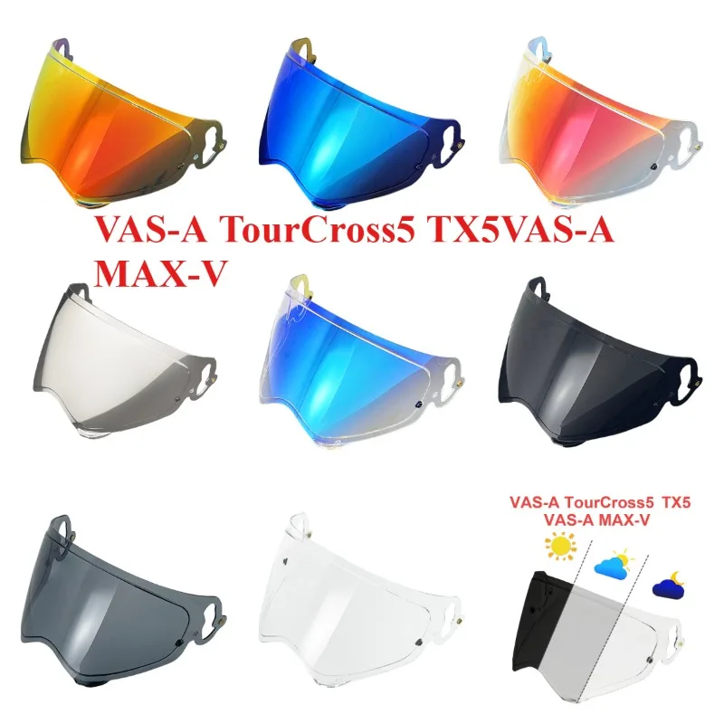Helmet Visor for ARAI TOUR-X5 TOUR X5 TX5 VAS-A VAS A MAX-V MAX V TOUR-CROSS V TOUR CROSS V TOUR-CROSS5 XD-5 Lens