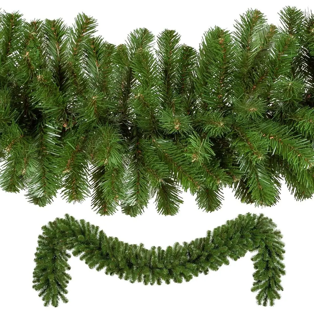 

Unlit Commercial-Grade Christmas Garland Greenery (14 x 9 ft Garland, Unlit)