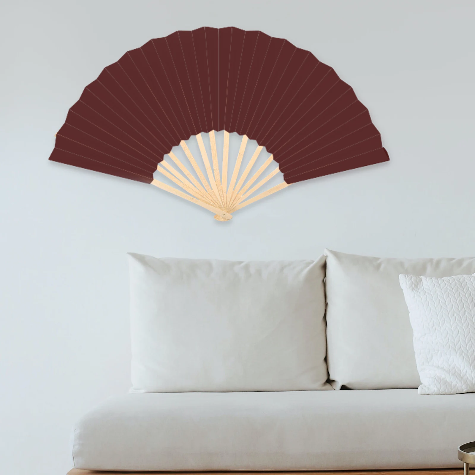

Extra Large Decorative Fan Bone DIY Materials Foldable Frame for Home Party Studio Wedding fan accessories hand fan parts