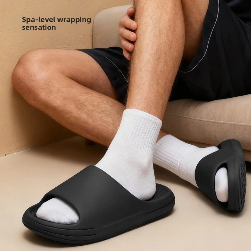 EVA soft cloud slippers non-slip deodorant silent shower slide indoor men and women