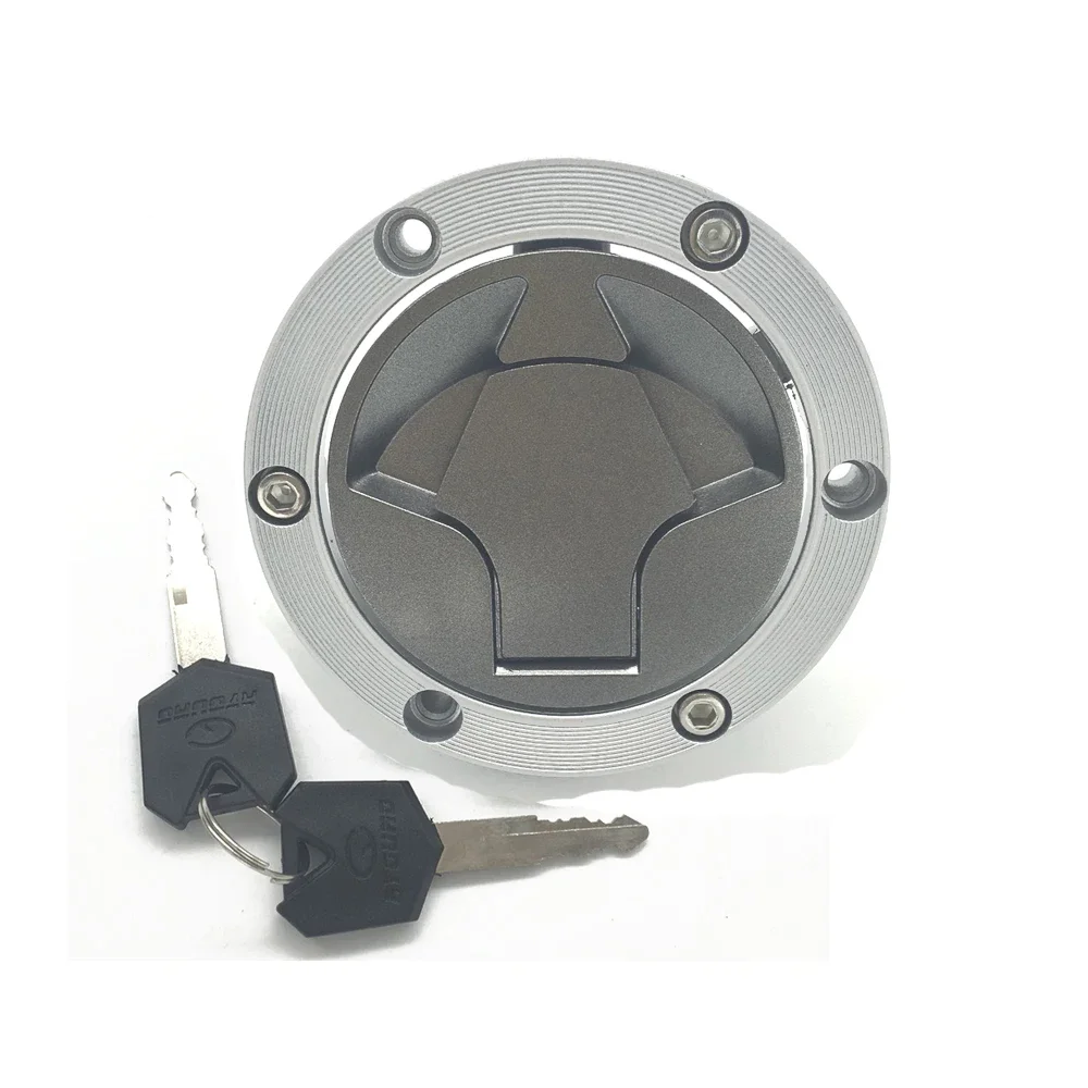 

Motorcycle Aluminum Fuel Tank Gas Cap Cover W/ Key For Kawasaki EX250 Ninja 250R 2008-2012 EX300 Ninja 300 2013-2017