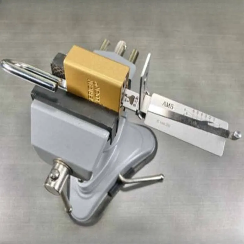 

Lishi 2-in-1 Pick Lock Picking Master Key Decoder Lockpick Master M1/MS2 AM5 Lishi Locksmith Tools for Home Door Civil Locks