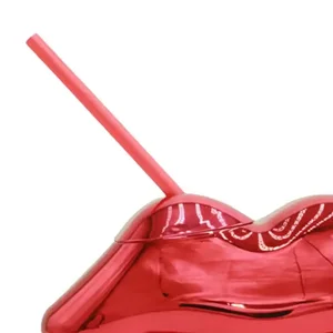 Copos exclusivos em forma de lábios com palha, Copo Cocktail, Boate Bar Party, Copo de vinho palha, Xarope, Garrafa de chá, 700ml 10 principais vendas garrafa vidro 700ml - №8