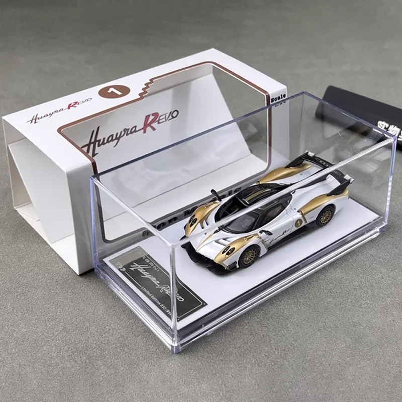 Top 1/64 Pagani Huayra R Evo, vehículo de juguete de aleación, modelo de Metal fundido a presión, regalos