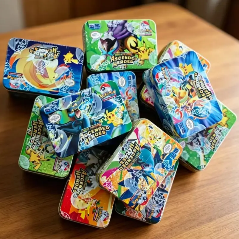 Caja de Cartas Pokémon, Set de 42 Piezas, Black Bolt White Flare Mega Evolution, Versión en Español e Inglés, para Colección, Regalo, Juguete para Niños