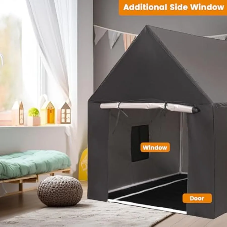 Sensory Tent | Calm Corner for to Play and Relax | Sensory Corner | Helps with Autism SPD Anxiety and Improve Focus | Black Out