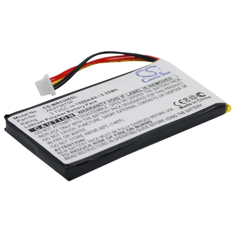Cameron Sino 1500mAh Battery AE473870P for Magellan Maestro 5300, 5310, Elite 5340