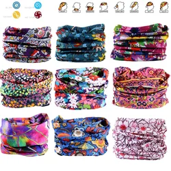 Magic turban New Pattern hijab Bandana sciarpa con collo senza cuciture forma tubolare tubo Standard maschera per il viso testa di bicicletta copricapo da sci