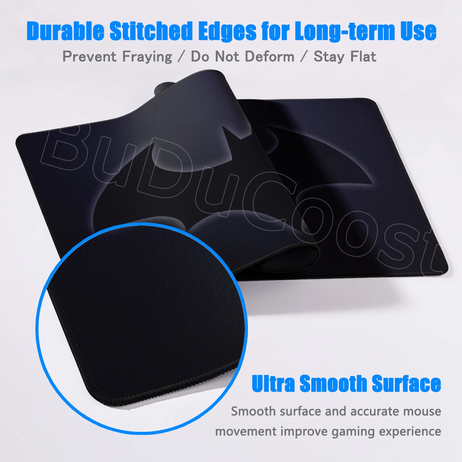 B-Batman Mouse Pad HD Large Gaming Non-slip Rubber Keyboard Desk Mat Office Laptop Computer Pc Gamer Cabinet Mousepad Xxl Carpet