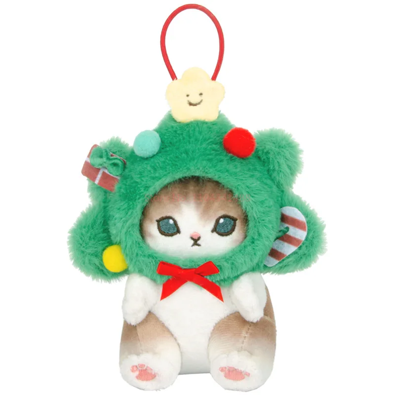 Kawaii 5/8 inch kat knuffels cosplay kerstpop hanger schattige dieren pluche pop meisje student kindercadeau