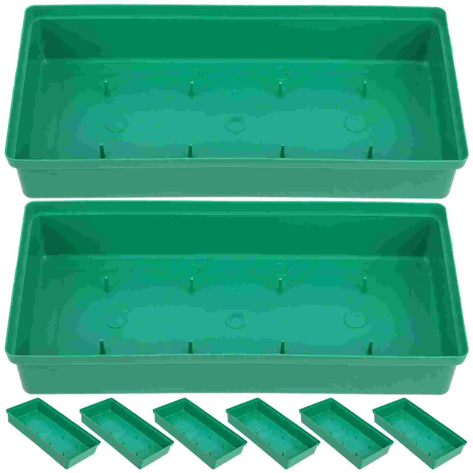 

10 Pcs Flower Arranging Pin Plate Plant Stand Tray for Foam Arrangement Supplies Mud Floral Base Centerpiece
