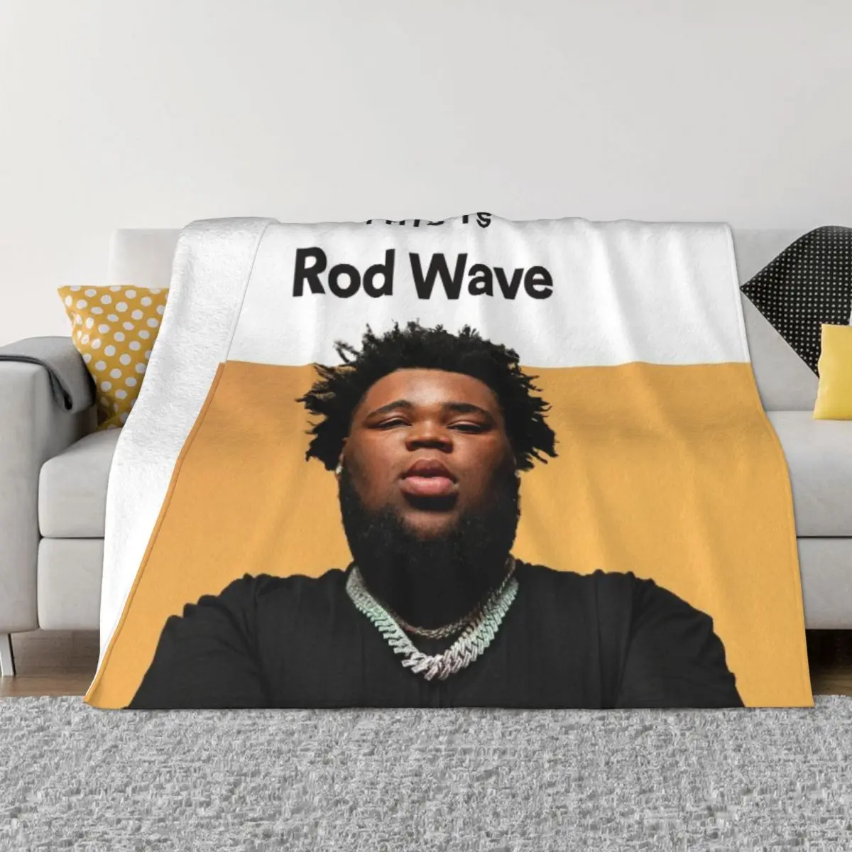 

Rod Wave 01122 Home pet blankets beach blanket Blankets & Throws Blankets And Throws Throw Blanket