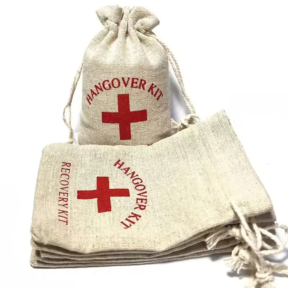 First Aid Bag Kit - 10/20/30/50 Pezzi Sacchetti in Cotone e