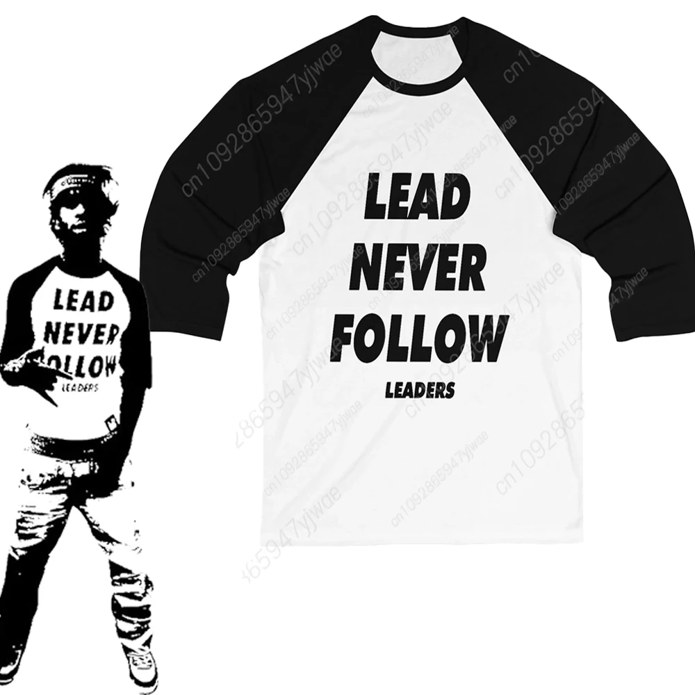 2026 Lead Never Follow Leaders Chief Keef Iconic Long Sleeve T Shirt Fashion Streetwear Y2k Top Autumn Unisex Beach T-shirts
