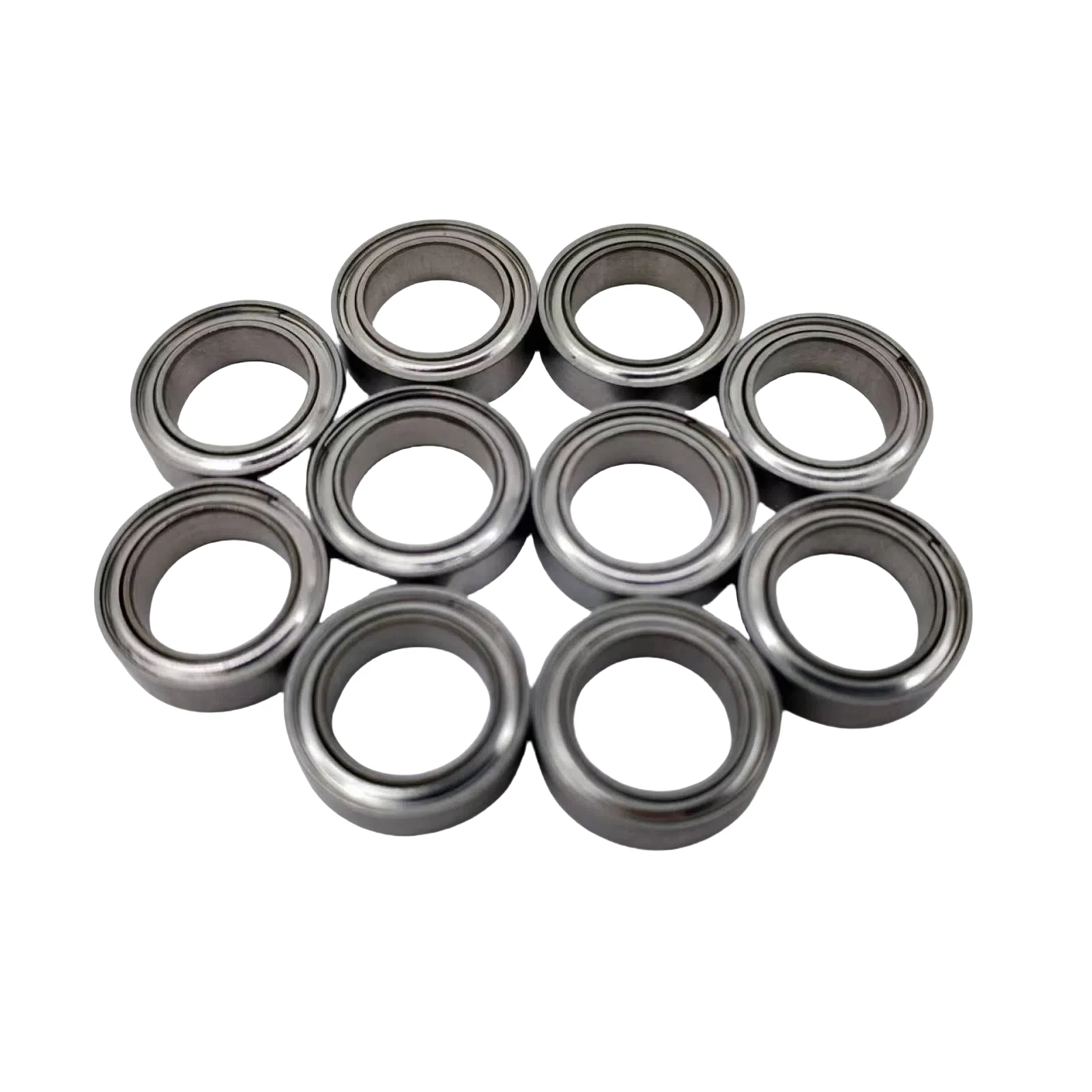 10pcs 8 x 12 x 3.5mm Thickness Bearing Steel Mini Groove Ball MR128ZZ