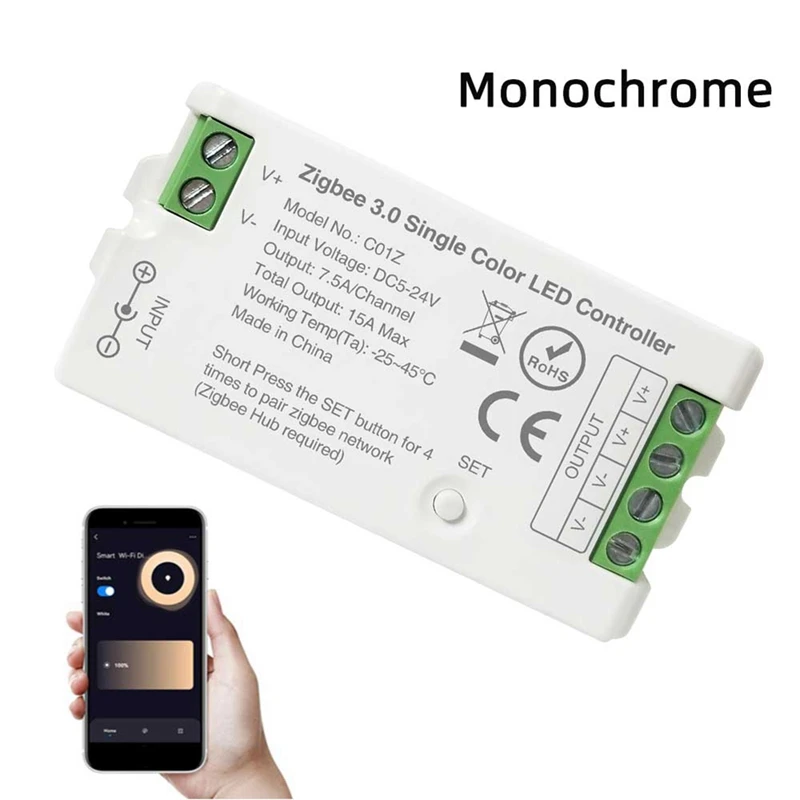 وحدة تحكم Zigbee3.0 للحياة الذكية ، التحكم عن طريق التطبيق ، تويا ، c01z ، c02z