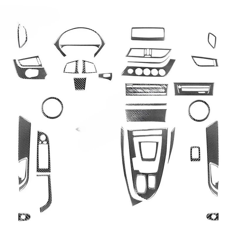 Auto Parts Navigation Steering Wheel Window Lift Switch Gear Panel Decorative Cover Sticker
