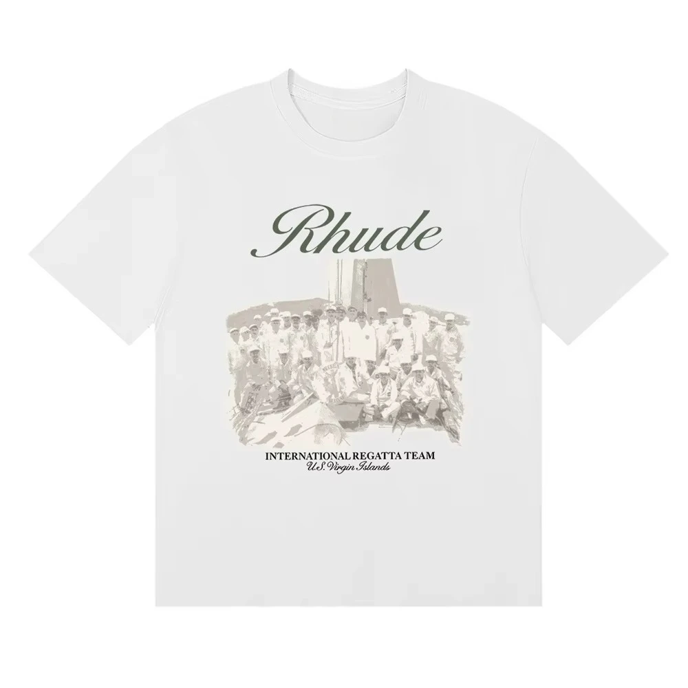 2026 Street fashion trend T-shirt - Casual print - Short-sleeved for both men and women - High-quality loose-fitting casual top