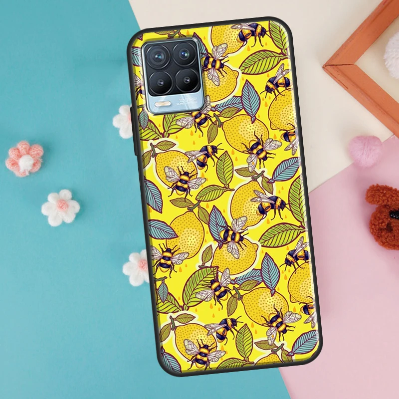 Summer Lemon and Leaf For OnePlus 11 10 Pro 10T Nord CE 2 Lite Realme C55 C35 C33 C31 C30 C21Y GT Neo 5 3 2T Case