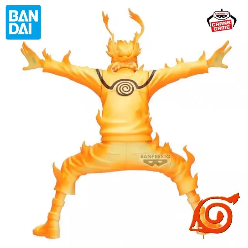 In Stock Bandai Original Banpresto Uzumaki Naruto Six Paths Version Figures Anime Statues Cartoon Action Models Dolls Toys Gifts