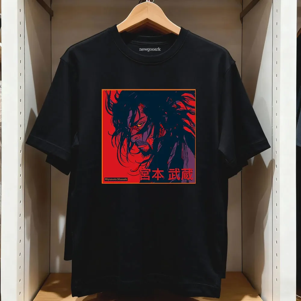 Day Gift For Miyamoto Musashi Samurai Classic T-Shirt woman man Casual cotton Anime graphic t shirts boyfriend Short-sleev