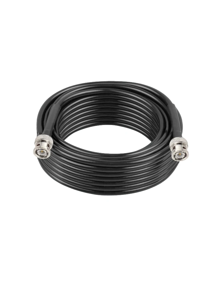 BNC Male to Male Coaxial Cable 50ohm RG58 Coax Cable Ultra Low Loss BNC to UHF Jumper Cable for Antenna RF Radio Modem Analyzer view 2