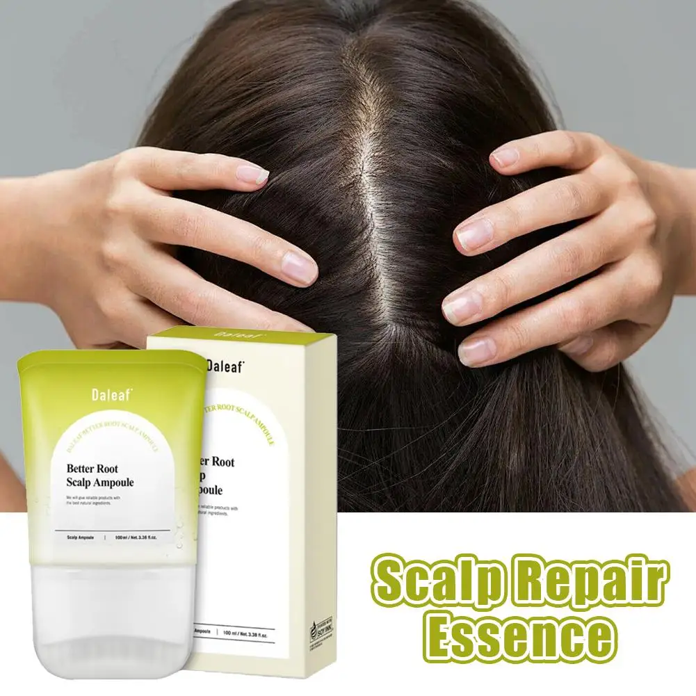 Scalp Nourishing Serum 100ml Hydrating Soothing Oil Control Calming Dandruff Care Hair Root Refreshing Essence Easy Daily Use