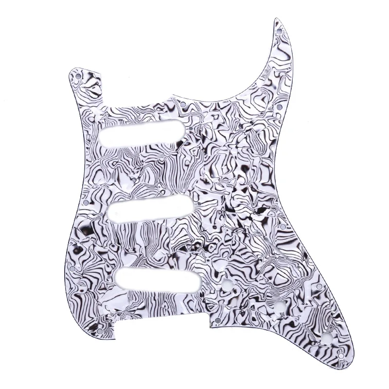 

Electric Guitar SSS Pickguard Single Coil Pickguard Front Cover Scratch Plate For ST SQ Guitar Parts & Accessories