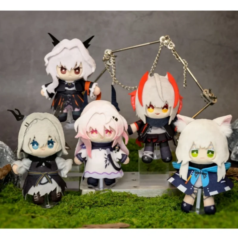 Plush Finger Puppet Pendant Hypergryph Arknights Rise From Ember Theresa Soft Stuffed Doll Keychain Game Periphery For Game Fans