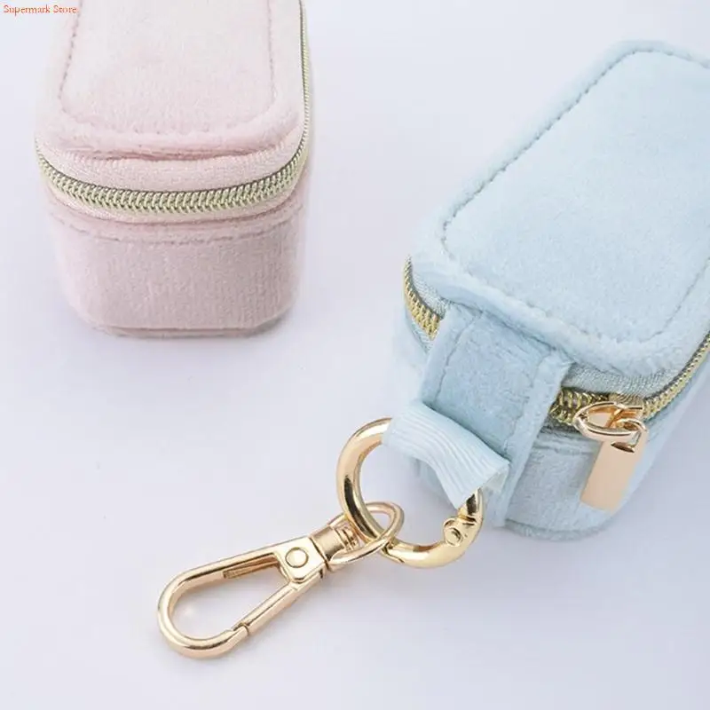 

Q5WE Versatile Jewelry Storage Solution With Flocking for Travelers and Home Use to Maintain Orderly Accessories