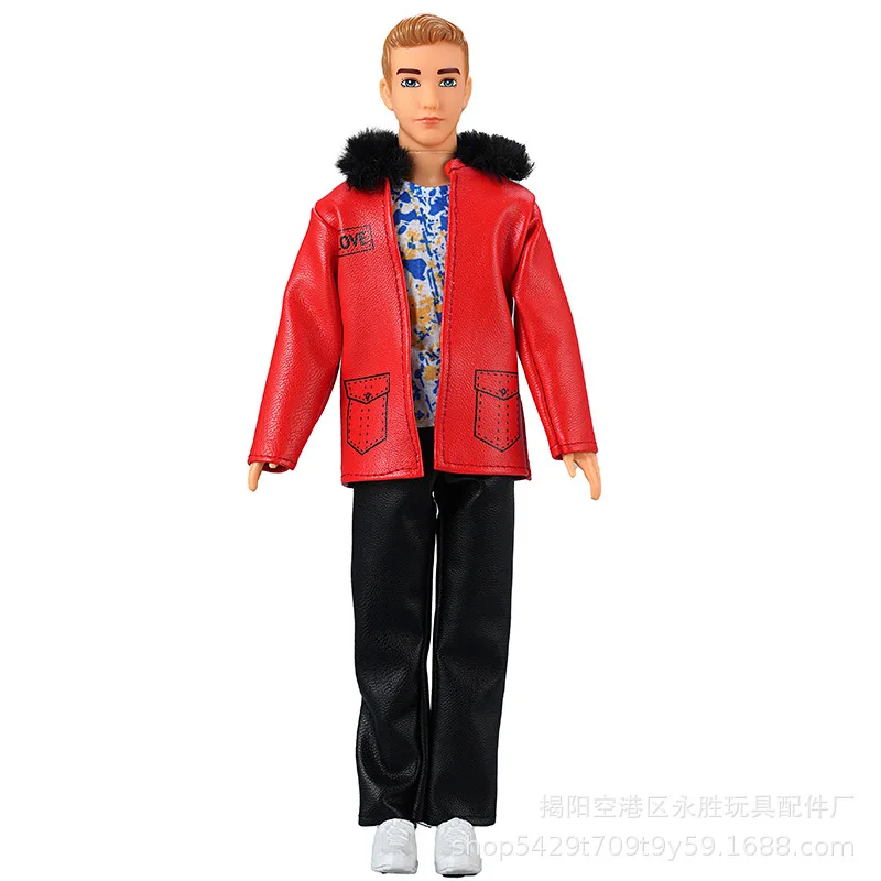 NK 12 Inch Doll Clothes Shoes For 30CM Prince Doll Jeans Party Outfit For 1/6 Male Dolls Accessories Man Doll Coat Gift Toy JJ view 4