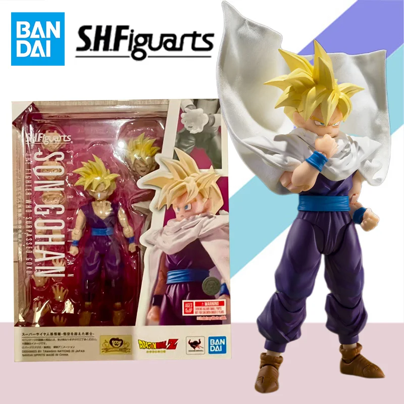 

Bandai Original S.H.Figuarts SHF Dragon Ball Z SUPER SAIYAN SON GOHAN SUPRASSED Anime Action Figure Finished Model Kit Toy Gift