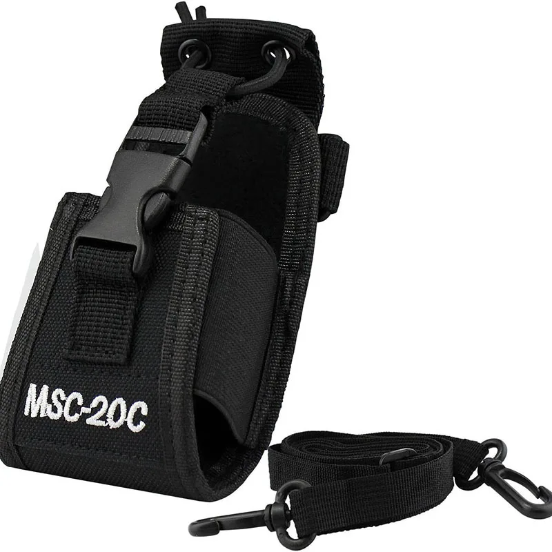 ซองใส่เครื่องสื่อสารอเนกประสงค์ MSC-20C ทำจากไนลอน พร้อมช่องใส่กระเป๋าเป้สะพายหลัง ใช้ได้กับ Quansheng TYT UV-5R