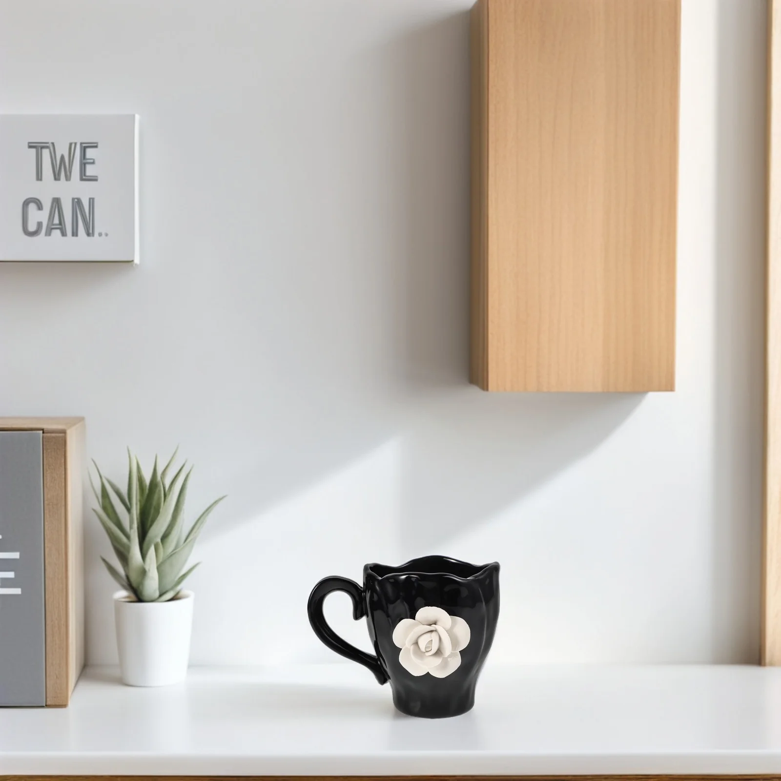 

Керамическая кружка большой емкости с розовым узором, милые кружки с цветочным принтом для женщин и мужчин, чашка для кофе, чая, путешествия, домашнего использования, цветочная кружка